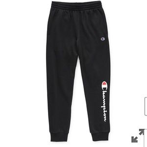 Black Champion sweatpants/joggers with pockets. NWT
